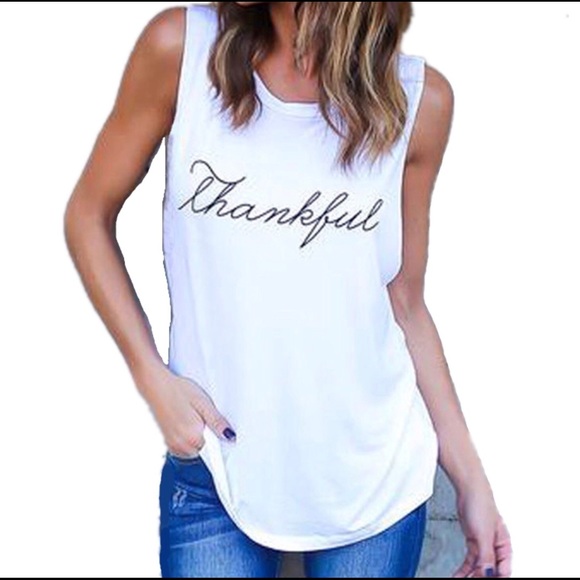 “THANKFUL” TANK TOP - Picture 5 of 6